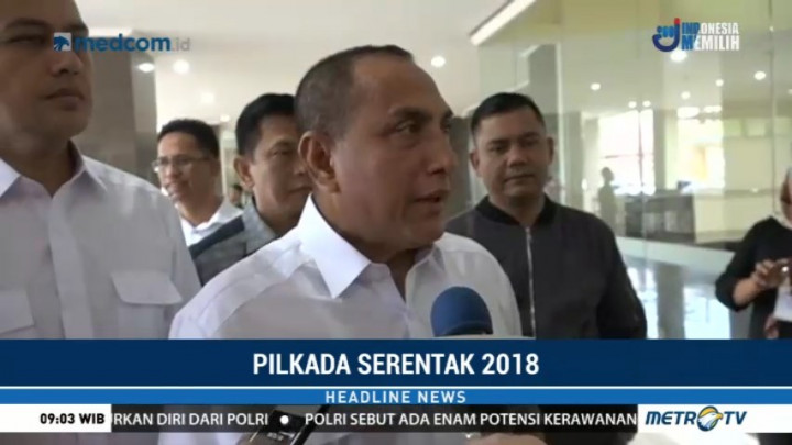 Tiga Paslon Pilgub Sumut Jalani Tes Kesehatan