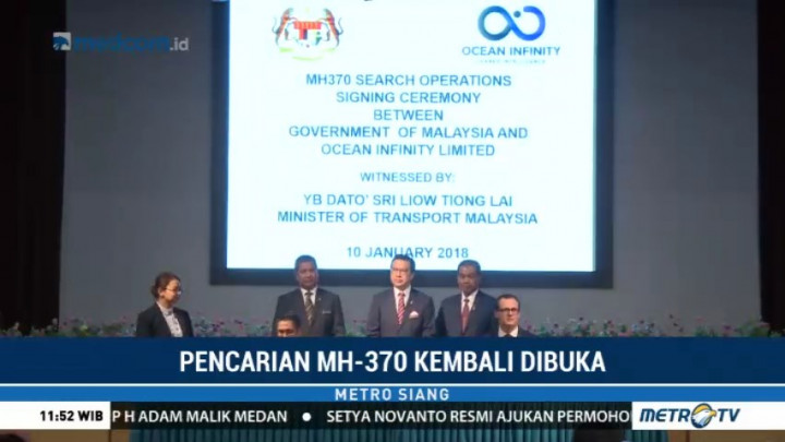Cari MH370, Malaysia Gandeng Perusahaan Swasta AS