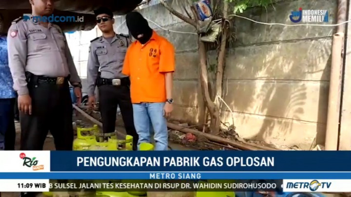 Polisi Bongkar Sindikat Pengoplos Gas Bersubsidi di Tangerang