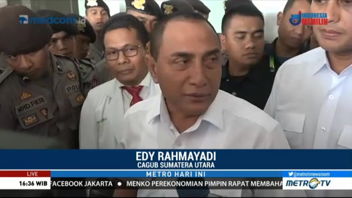 Tiga Pasangan Bacagub Sumut Jalani Tes Kesehatan