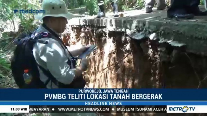 Sejumlah Wilayah di Purworejo Rawan Bencana Tanah Bergerak