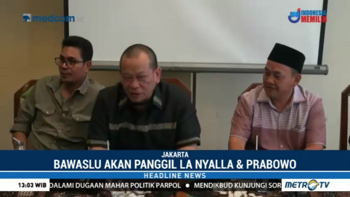 Bawaslu akan Konfirmasi Pernyataan La Nyalla soal Mahar di Pilgub Jatim