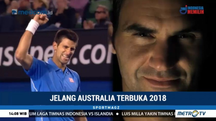 Australia Terbuka 2018 Jadi Ajang Kebangkitan Djokovic dan Federer