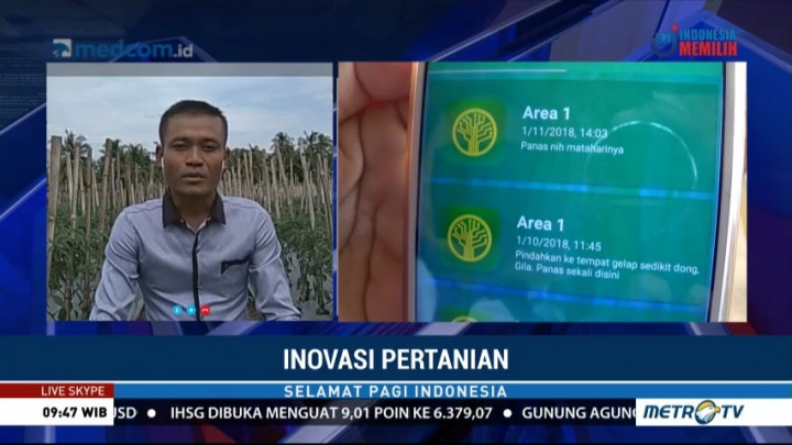 Petani Kini Bisa Pantau Lahan Pertanian Lewat Aplikasi Habibi Garden
