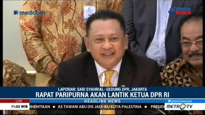 Bambang Soesatyo Dilantik Jadi Ketua DPR Hari Ini