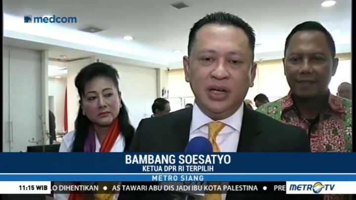 Jabat Ketua DPR, Ini Prioritas Bambang Soesatyo