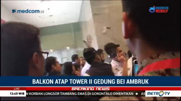 Kepanikan saat Evakuasi Karyawan dari Gedung BEI