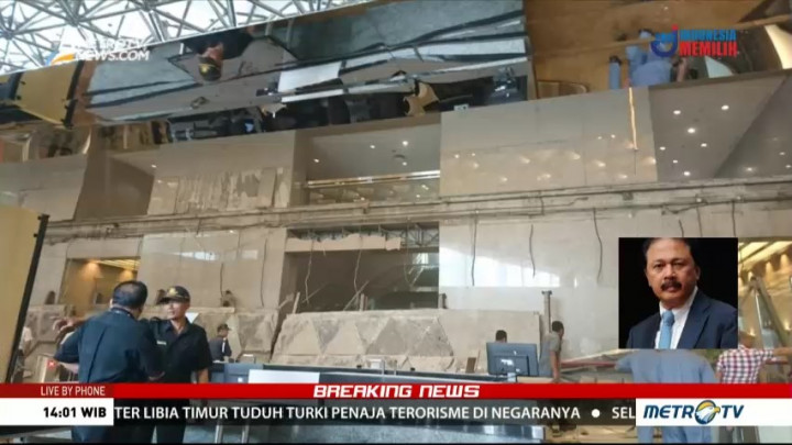 Balkon Ambruk Tidak Ganggu Aktivitas Perdagangan BEI