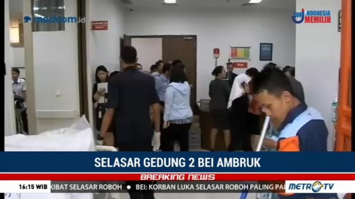 Keluarga Korban Ambruknya Selasar BEI Mulai Berdatangan ke RS Siloam