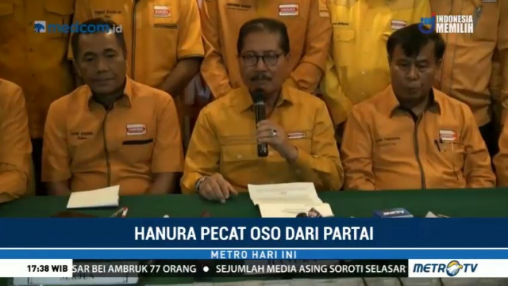Oesman Sapta Dipecat dari Kursi Ketum Hanura