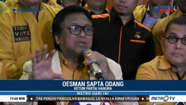 Oesman Sapta Tanggapi Pemecatannya dari Hanura