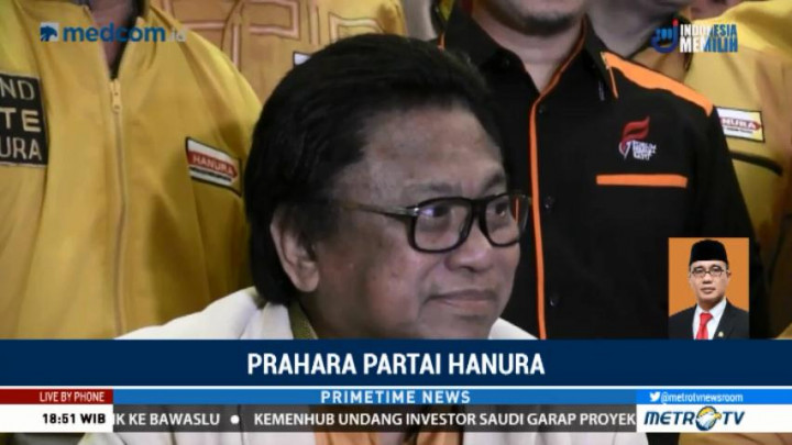 Ini Alasan Hanura Pecat OSO dari Kursi Ketum