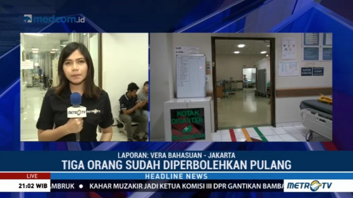 3 Korban Ambruknya Selasar BEI Diperbolehkan Pulang dari RS Jakarta