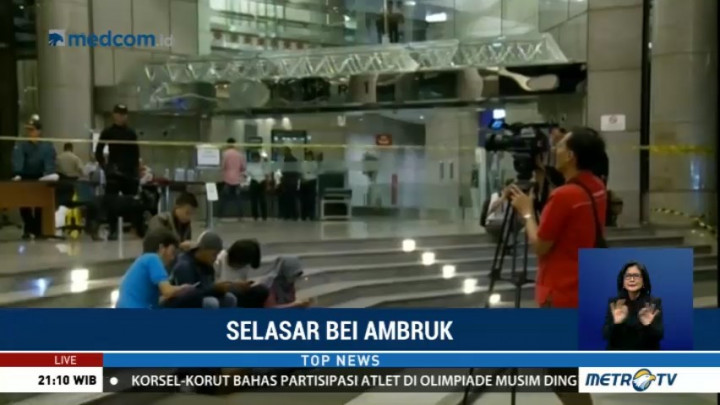 Halaman Gedung BEI akan Disterilkan