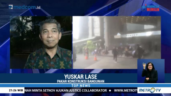 Tiga Kemungkinan Penyebab Ambruknya Selasar BEI Menurut Pakar