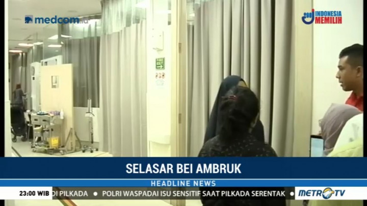 22 Korban Ambruknya Selasar BEI Jalani Rawat Inap di RS Siloam