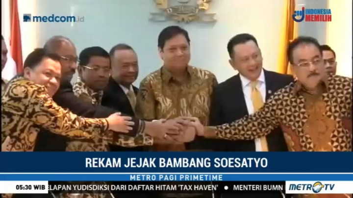 Jabat Ketua DPR, Ini Rekam Jejak Bambang Soesatyo