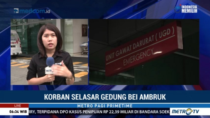 2 Korban Ambruknya Selasar BEI akan Menjalani Operasi di RS Siloam