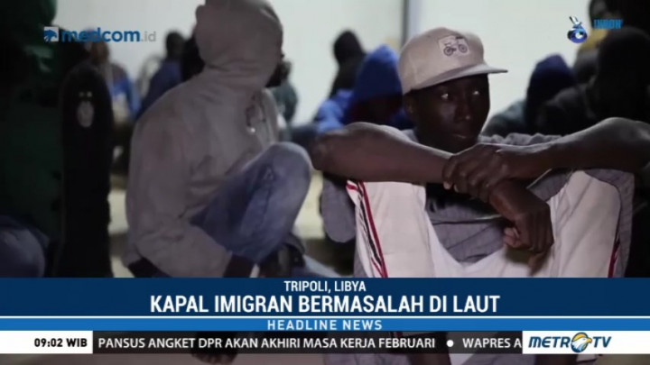 Penjaga Pantai Libya Selamatnya Lebih dari 350 Imigran