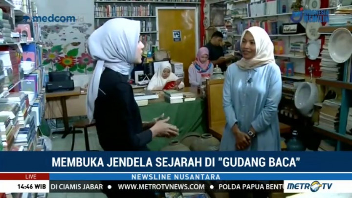 Membuka Jendela Sejarah di Gudang Buku Aceh