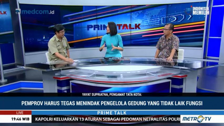 Meski Disegel, Gedung Tak Laik Fungsi Tetap Berpenghuni