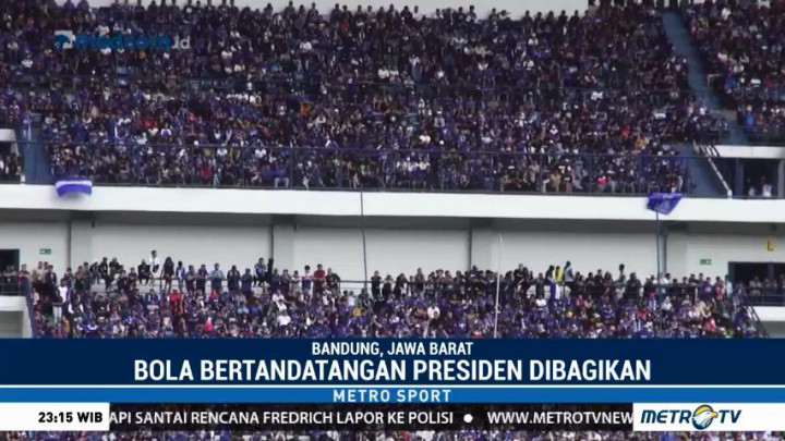 Persib Menang Tipis atas Sriwijaya FC