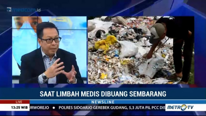 Saat Limbah Medis Dibuang Sembarang (1)