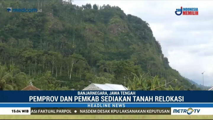 Pemprov Jateng akan Merelokasi Korban Tanah Gerak di Banjarnegara