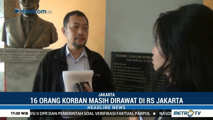 16 Korban Mezanine BEI Masih Dirawat di RS Jakarta