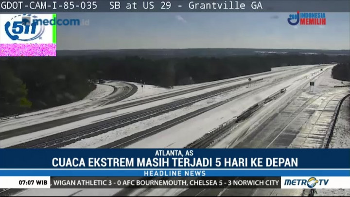 Cuaca Dingin Ekstrem di AS Diprediksi Berlangsung hingga Lima Hari Kedepan