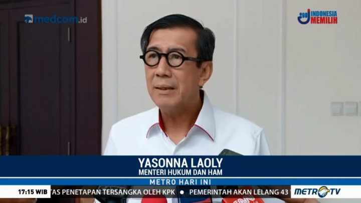 Menkumham: Konflik Internal Bisa Berimbas Pada Verifikasi Parpol