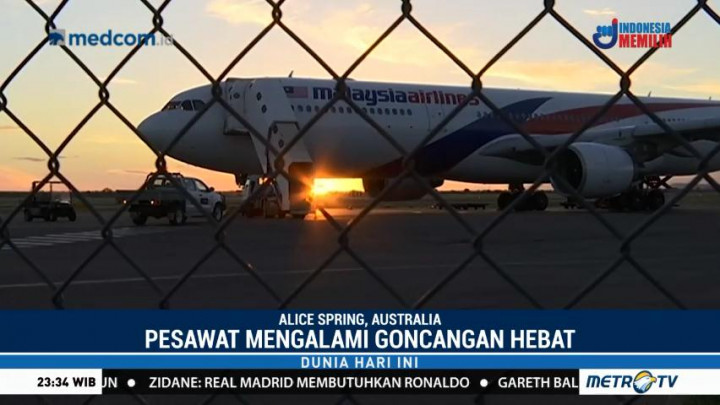 Alami Goncangan, Pesawat Malaysia Airlines Mendarat Darurat