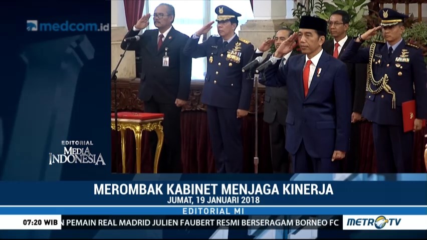 Merombak Kabinet Menjaga Kinerja