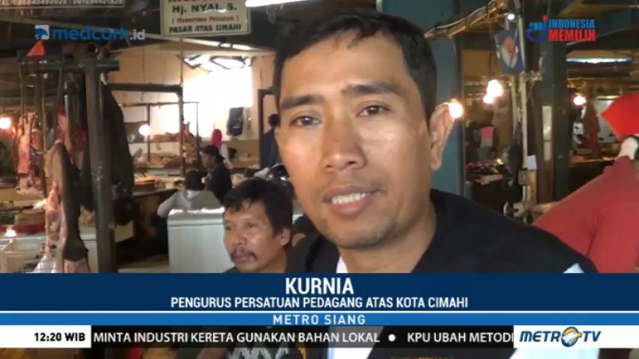 Harga Melonjak, Pedagang Ayam Potong di Cimahi Mogok Jualan
