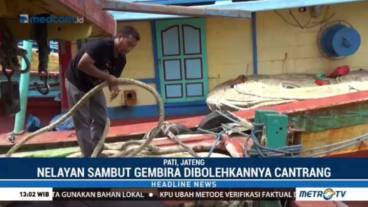 Nelayan di Pati Sambut Gembira Pencabutan Larangan Cantrang