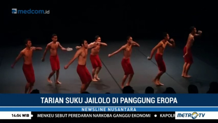 Tarian Suku Jailolo di Panggung Eropa