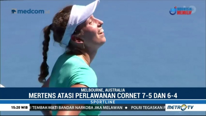 Petenis Australia Terbuka Bertanding di Bawah Suhu 40 Derajat