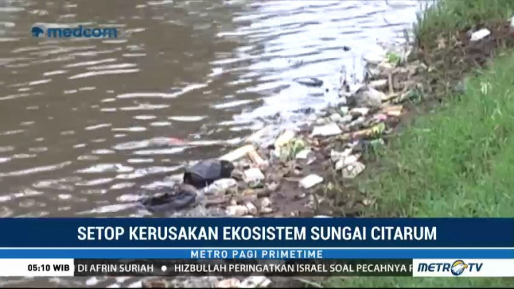 Setop Kerusakan Ekosistem Sungai Citarum