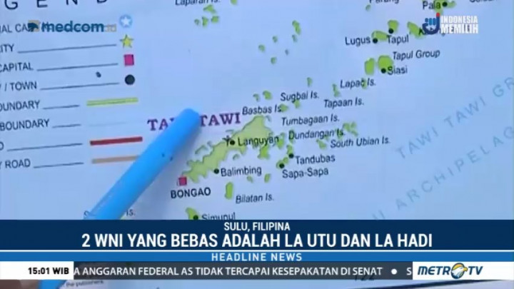 2 WNI Sandera Abu Sayyaf Telah Dibebaskan