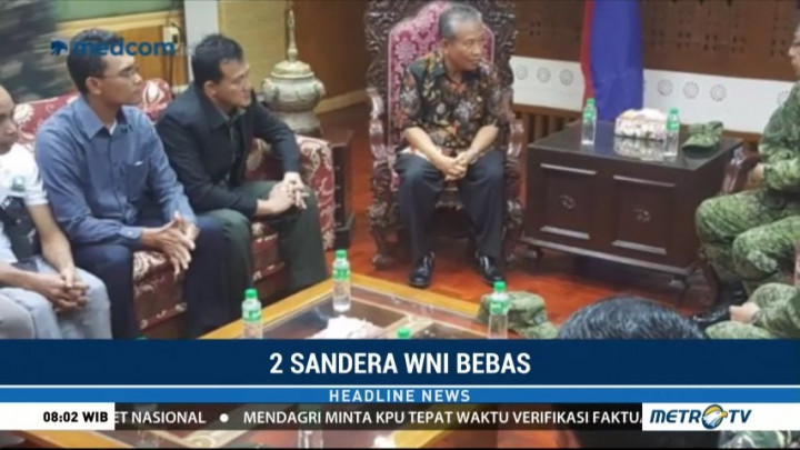 Dua WNI Sandera Abu Sayyaf Dibebaskan