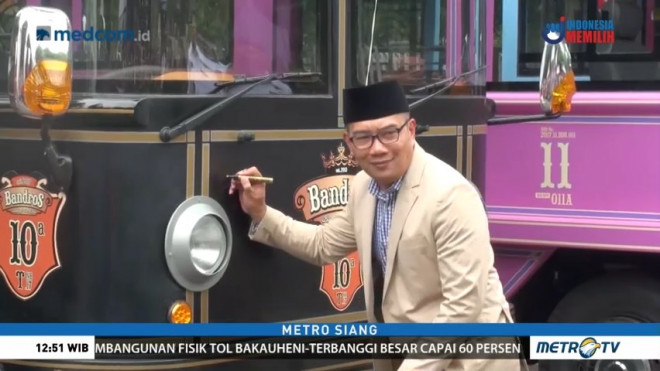 Pemkot Bandung Tambah 12 Unit Bus Bandros