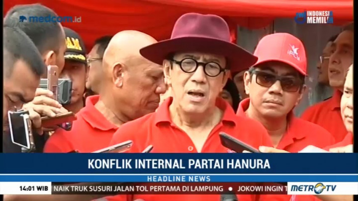 Menkumham Dorong Dua Kubu Hanura Gelar Dialog