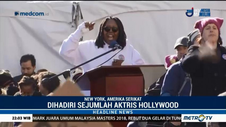 Sejumlah Artis Hollywood Ikut Aksi Dukung Pemberdayaan Perempuan