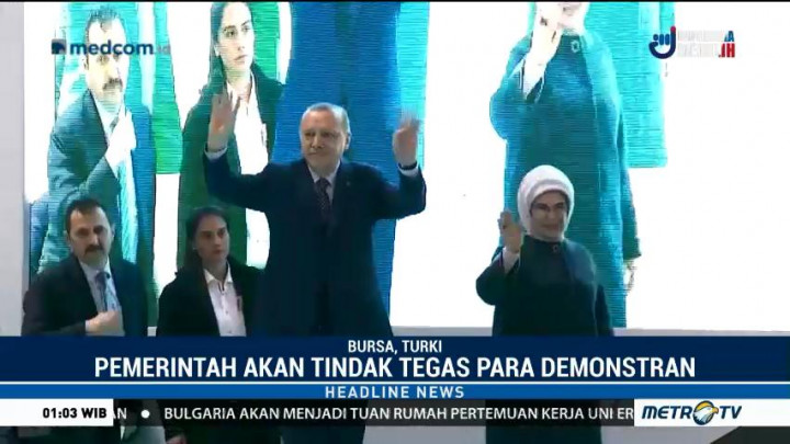 Erdogan Minta Warga tak Turun ke Jalan