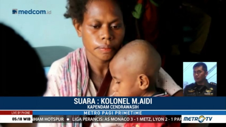 Tim Kesehatan Kodam Cendrawasih Distribusikan Bantuan ke Pelosok Asmat