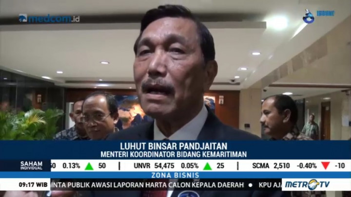 Menko Luhut Nilai Wajar Impor Garam untuk Kebutuhan Industri