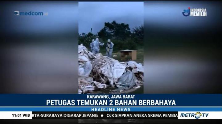 Polisi Masih Selidiki Limbah B3 di Karawang