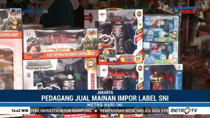 Mainan Impor Wajib SNI