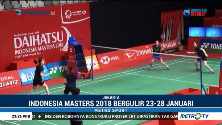 Indonesia Masters Jadi Ajang Persiapan Menuju Asian Games