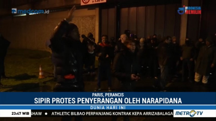 Diserang Napi, Sipir Penjara di Perancis Mogok Kerja